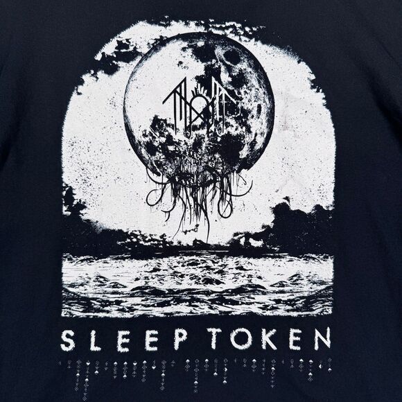 Sleep Token T Shirt Mens Size Extra Large Black Short Sleeve Music Band - Picture 1 of 6
